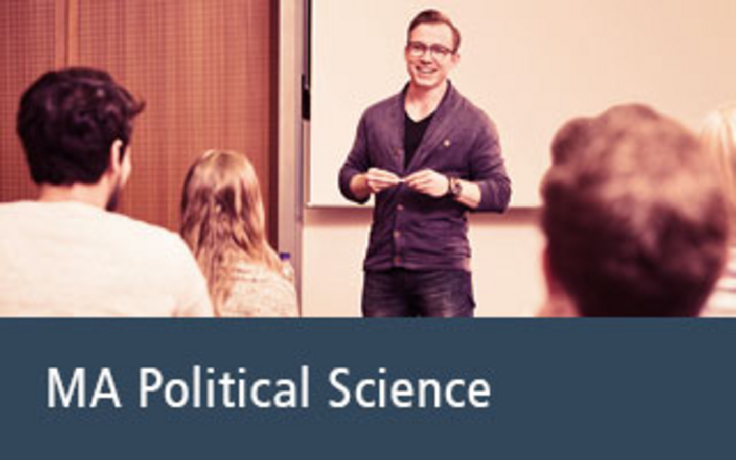 Click here for Information on STAP for Master Political Science