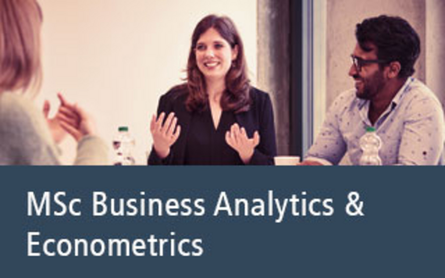 Click here for Information on STAP for Master Business Analytics & Econometrics